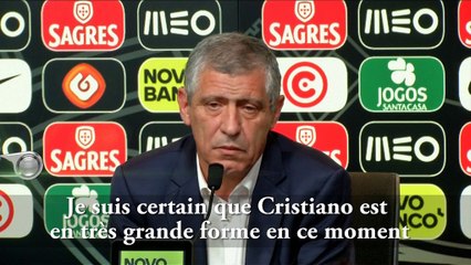 Portugal - Santos : "Ronaldo a de grandes ambitions pour cet Euro"