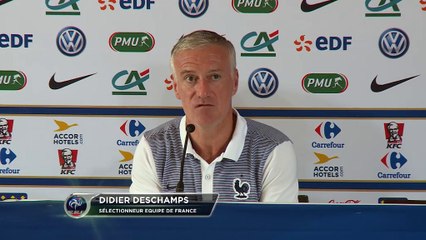 Bleus - Deschamps : "Lacazette a été bien meilleur" en 2016