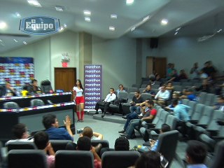 Gustavo Quintero, pasó un gran susto por el fuerte temblor.