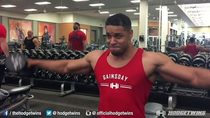 Bodybuilding Back & Shoulders Workout @hodgetwins