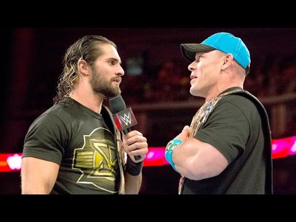 John Cena's message to Seth Rollins- May 18, 2016