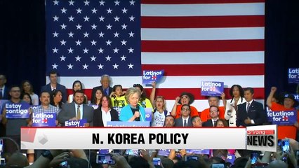 Clinton to drastically increase pressure on N. Korea: top aide