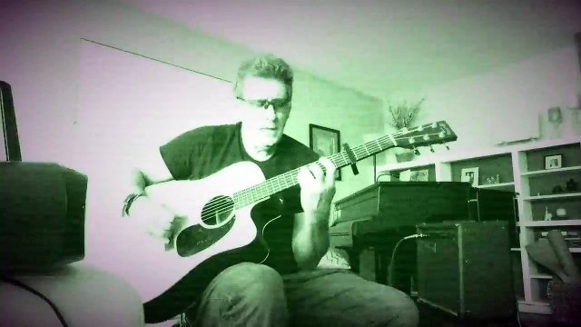 Lindsey Buckingham Never going back again (guitar cover)