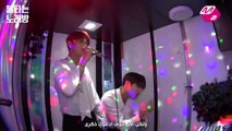 Burning Karaoke- BTS - Eyes Nose Lips - ARABIC  SUB