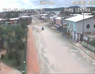 Sismo de las 11H46 en Muisne (Esmeraldas), 18/05/2016
