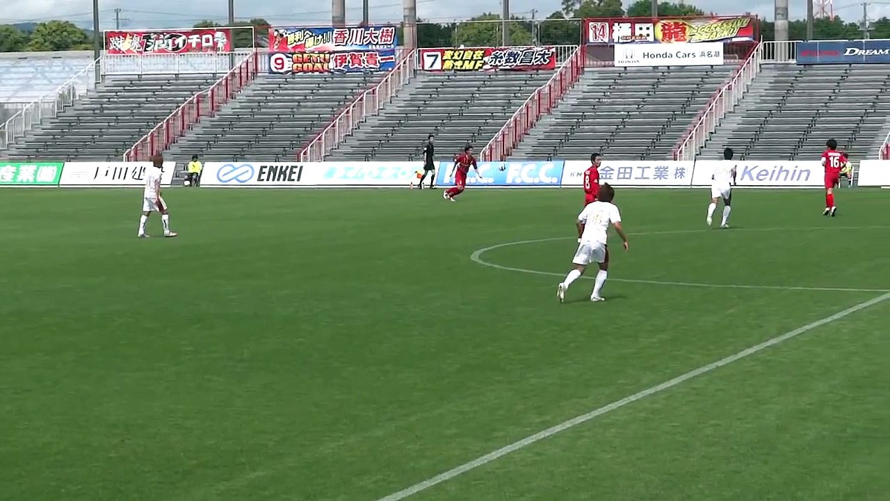 12年05月03日(木)　本田－琉球 　24'　本田1点目　河野
