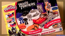 Play Doh Transformers Autobot Workshop Playset Transform Lightning McQueen in Autobots Disney Cars | HD