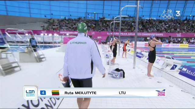 finale 100m brasse F - ChE 2016 natation