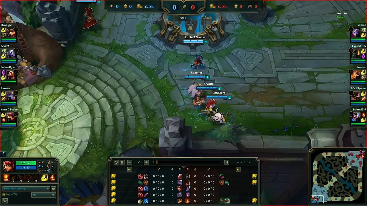 Season 6 // Annie Mid Lane [LoL]