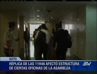 Edificios públicos y privados se evacuaron tras réplica del terremoto