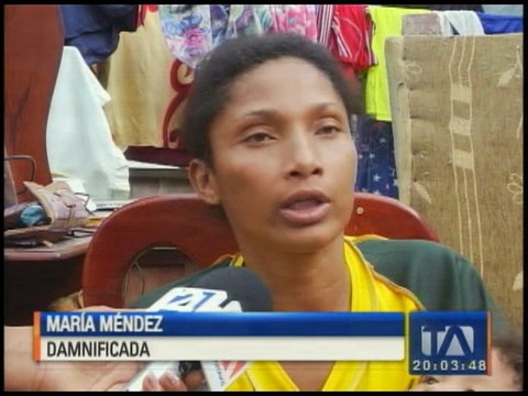 Daños en Esmeraldas tras fuertes réplicas