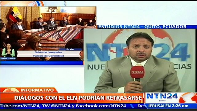 “El problema del secuestro está frenando el diálogo”: Canciller de Ecuador sobre proceso de paz entre el ELN y el Gobierno colombiano