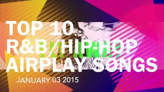 Top 10 R&B Hip-Hop Airplay || Week of January 03 2015
