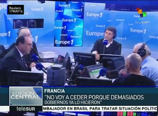 Francia: clase obrera intensifica protestas contra la reforma laboral