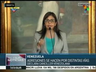 Delcy Rodríguez: Se intensifica el plan de agresiones contra Venezuela