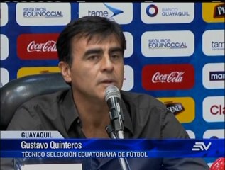 Gustavo Quinteros dio a conocer nómina oficial de convocados