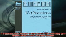 Downlaod Full PDF Free  15 Questions More Practice to Help You Ace Your Consulting Case Insider Guides Series  Full Free