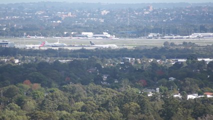 Antonov 225 Airplane Landing at Perth