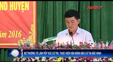 Bộ trưởng Tô Lâm tiếp xúc cử tri huyện Tiên Du, tỉnh Bắc Ninh