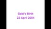 A Childbirth -- Unassisted childbirth of Gabi, 22 April 2004