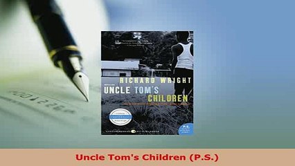 PDF  Uncle Toms Children PS  Read Online