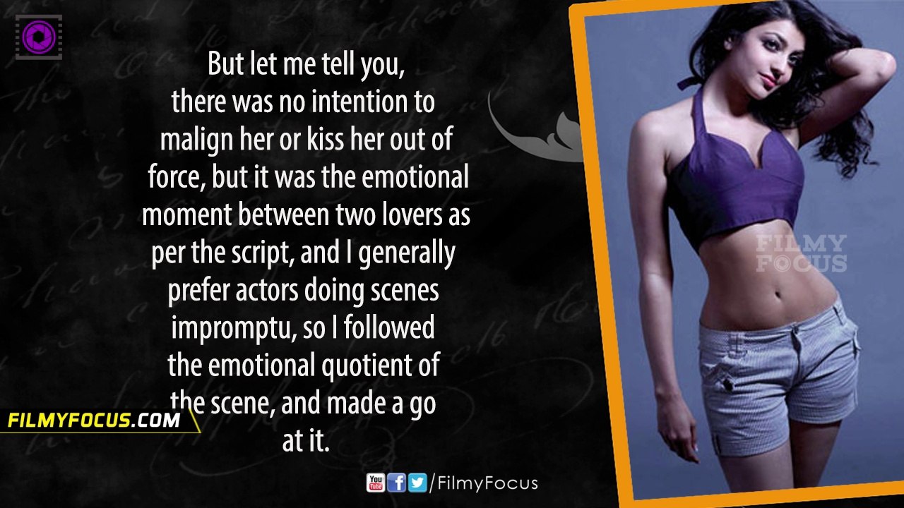 Kajal Aggarwal Forced To Do A Lip-lock Scene - Filmyfocus.com