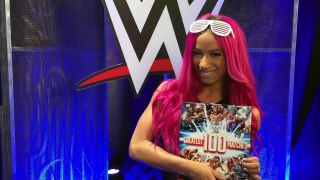 Sasha Banks is the Boss of WWE's 100 Greatest Matches Book