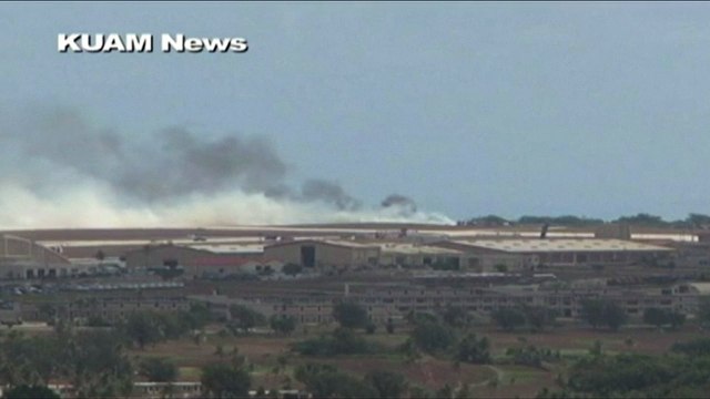 U.S. Air Force bomber crashes in Guam, crew of seven safe