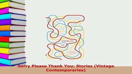 PDF  Sorry Please Thank You Stories Vintage Contemporaries  EBook