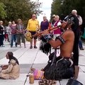 What a mesmerizing street performance!