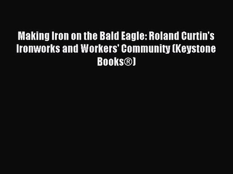 Read Making Iron on the Bald Eagle: Roland Curtin's Ironworks and Workers' Community (Keystone