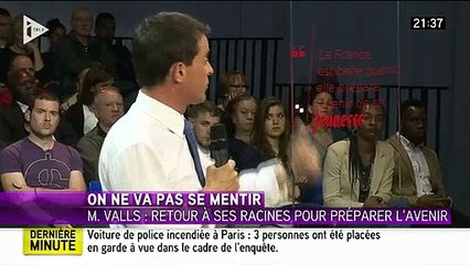 Valls sur le porte-à-porte de Macron