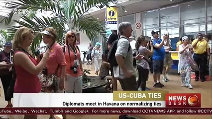 US-Cuba ties- Diplomats meet in Havana on normalizing ties