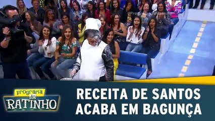 Santos leva farinhada de participante do DNA