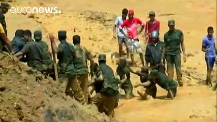 350.000 afectados por las inundaciones en Sri Lanka