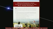 READ book  Raising Venture Capital for the Serious Entrepreneur Online Free