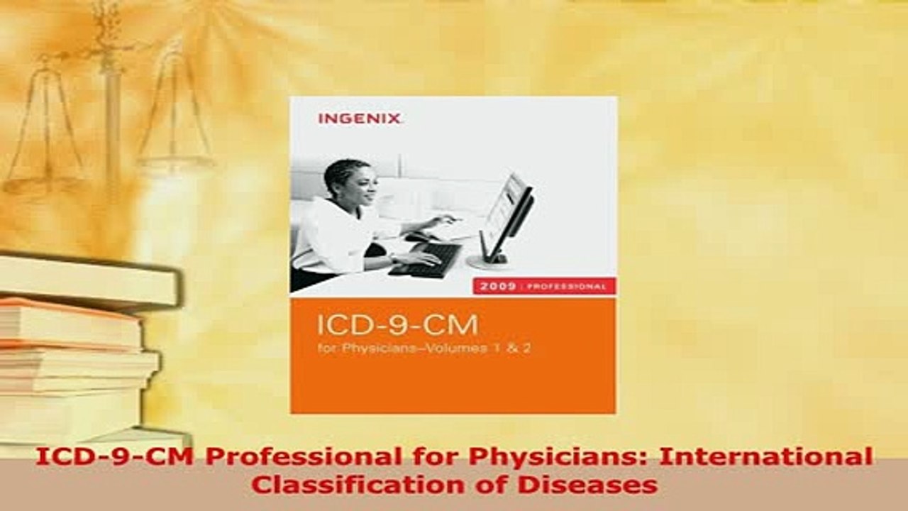 Read  ICD9CM Professional for Physicians International Classification of Diseases Ebook Free