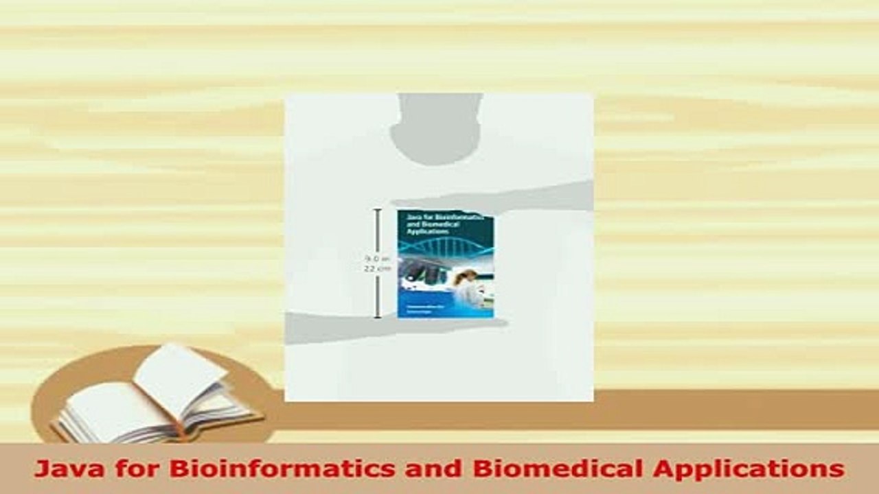 Read  Java for Bioinformatics and Biomedical Applications Ebook Free