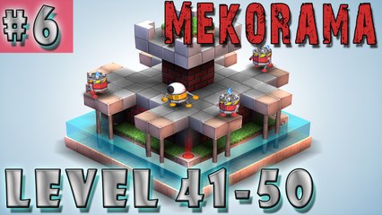 #6 MEKORAMA Gameplay Walkthrough | Level 41 42 43 44 45 46 47 48 49 50 | iOS Android Full HD ENGLISH
