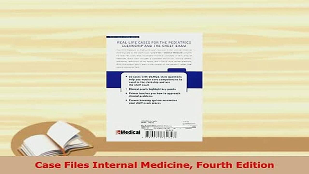 Read  Case Files Internal Medicine Fourth Edition Ebook Free