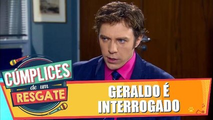Geraldo é interrogado pela polícia