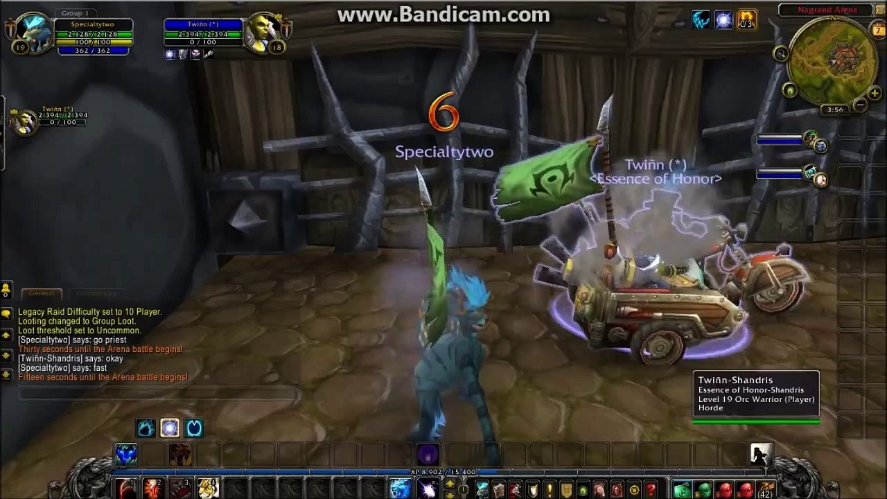 Druid and Warrior 2v2 Skirmishes