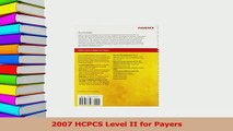 Read  2007 HCPCS Level II for Payers Ebook Free