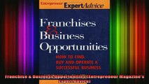 READ book  Franchise  Business Opportunities Entrepreneur Magazines Expert Advice Full EBook