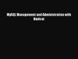 Download MySQL Management and Administration with Navicat PDF Free