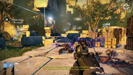 Hunter "Nightstalker" Subclass - Destiny: The Taken King, single player story mission