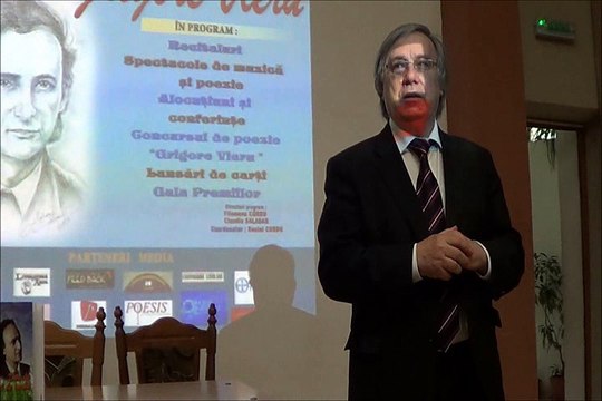 Festivalul International, Grigore Vieru , cu Nicolae Dabija, Daniel Corbu, Ianoș Țurcanu-Iași, 17 mai 2016