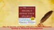 PDF  The 70 Quotes of Highly Effective People Powerful Quotes in Personal Development  EBook