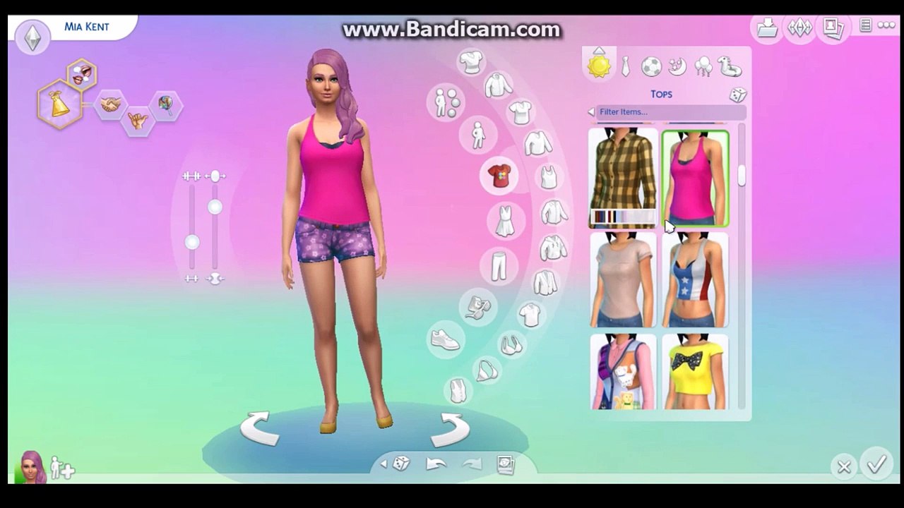 The Sims 4~ Create A Sim~ Girly Girl