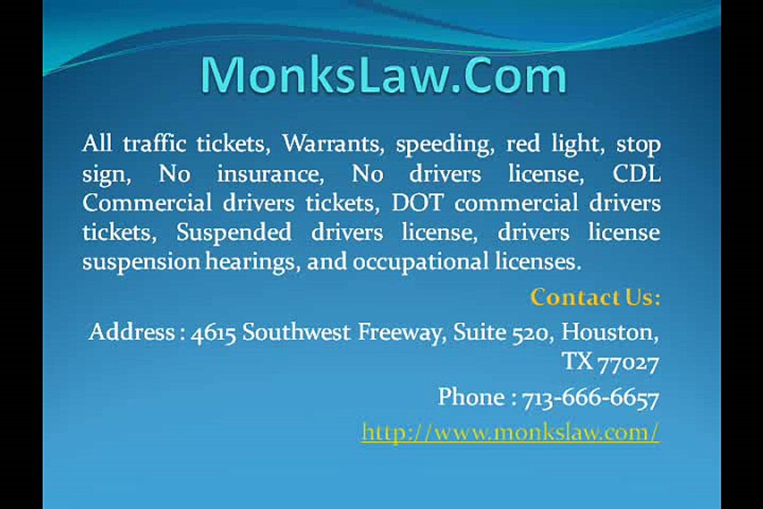 houston drunk driving lawyer